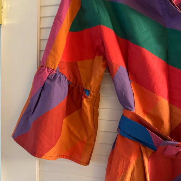 Farm Rio Amanda Stripes Mini Dress - Picture 7 of 11